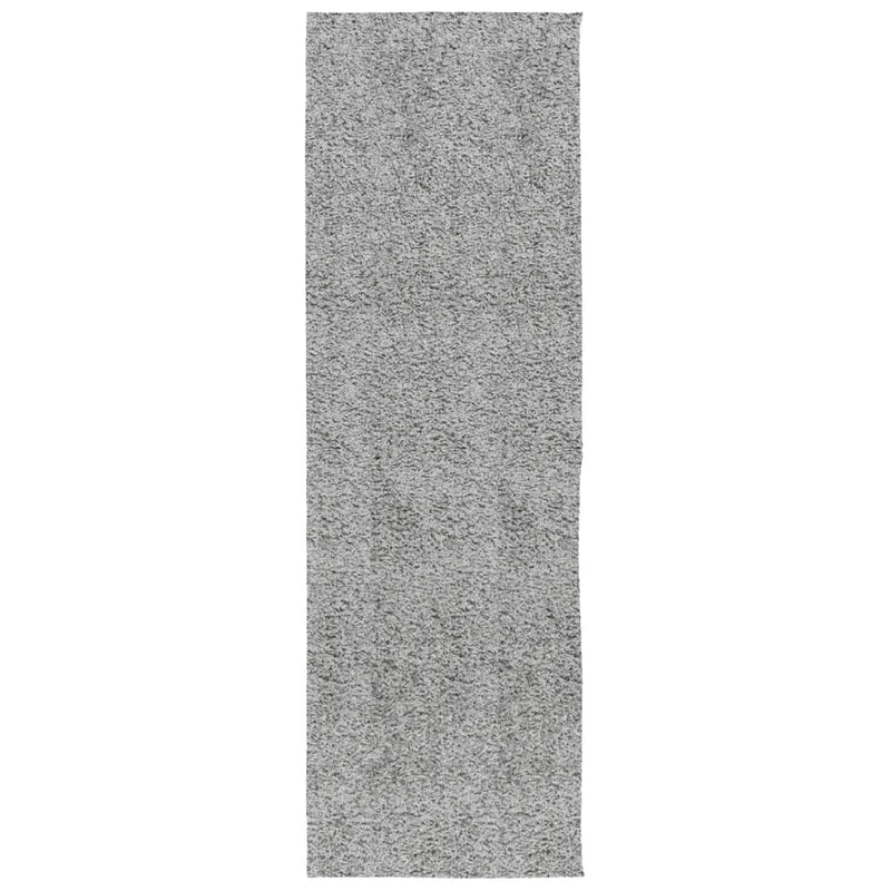 Load image into Gallery viewer, Vidaxl vloerkleed pamplona shaggy hoogpolig modern 80x250 cm grijs