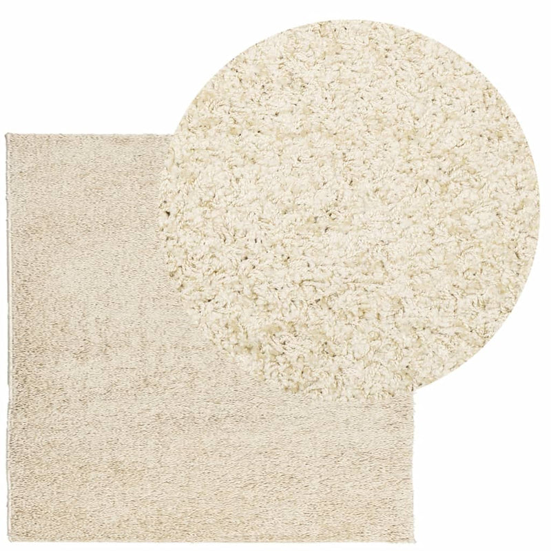 Load image into Gallery viewer, Vidaxl vloerkleed pamplona shaggy hoogpolig modern 120x120 cm goud
