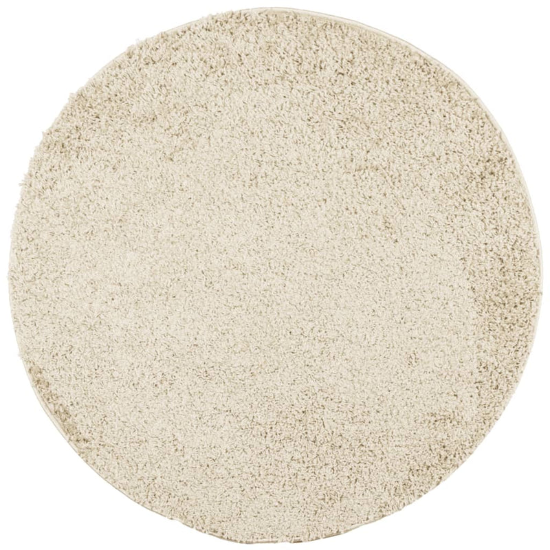 Load image into Gallery viewer, Vidaxl vloerkleed pamplona shaggy hoogpolig modern ø 280 cm goudkleur