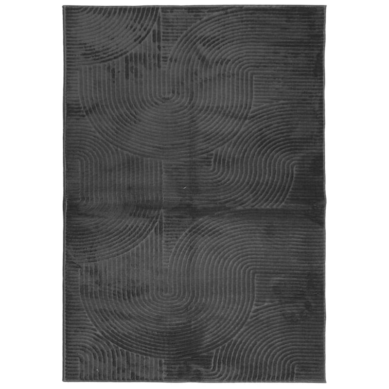Load image into Gallery viewer, Vidaxl vloerkleed iza laagpolig scandinavisch 120x170 cm antraciet