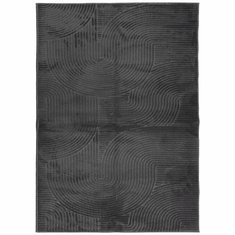 Load image into Gallery viewer, Vidaxl vloerkleed iza laagpolig scandinavisch 240x340 cm antraciet