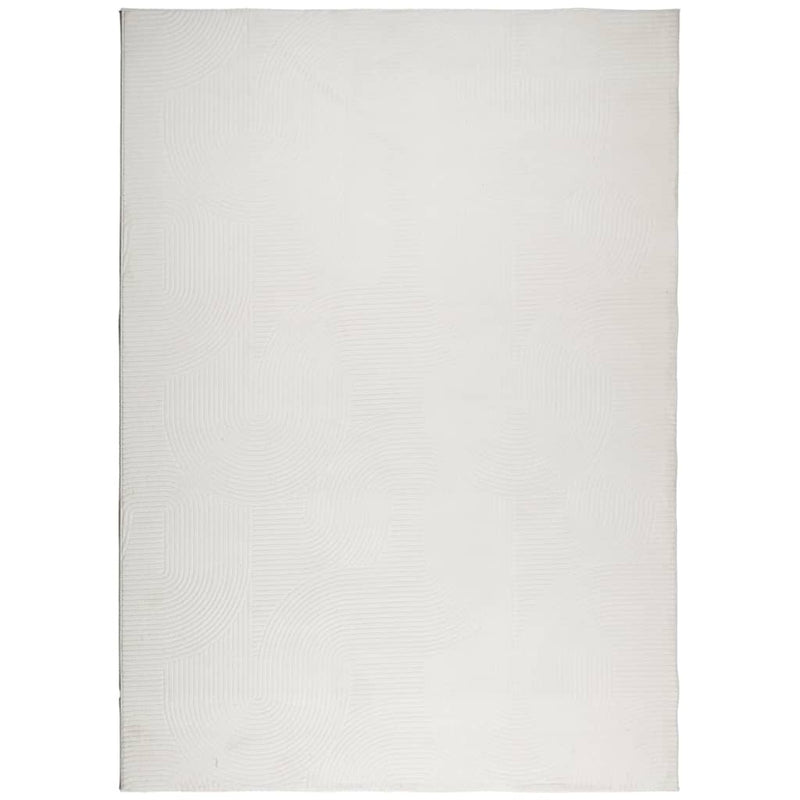 Load image into Gallery viewer, Vidaxl vloerkleed iza laagpolig scandinavisch 240x340 cm crèmekleurig