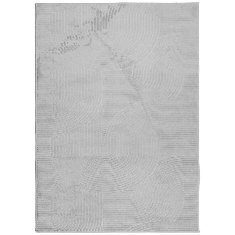Chargez l'image dans la visionneuse de la galerie, Vidaxl vloerkleed iza laagpolig scandinavisch 240x340 cm grijs
