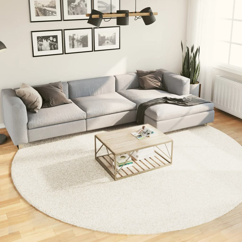 Load image into Gallery viewer, VidaXL Vloerkleed OVIEDO laagpolig Ø 280 cm beige