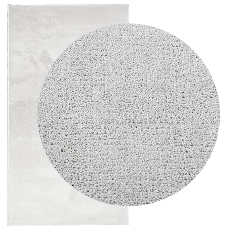 Load image into Gallery viewer, Vidaxl vloerkleed oviedo laagpolig 80x150 cm grijs