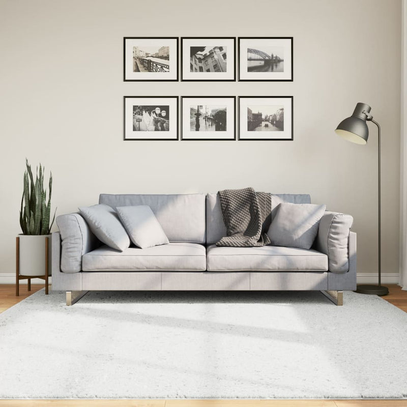 Afbeelding laden in galerijviewer, Vidaxl vloerkleed oviedo laagpolig 200x200 cm grijs