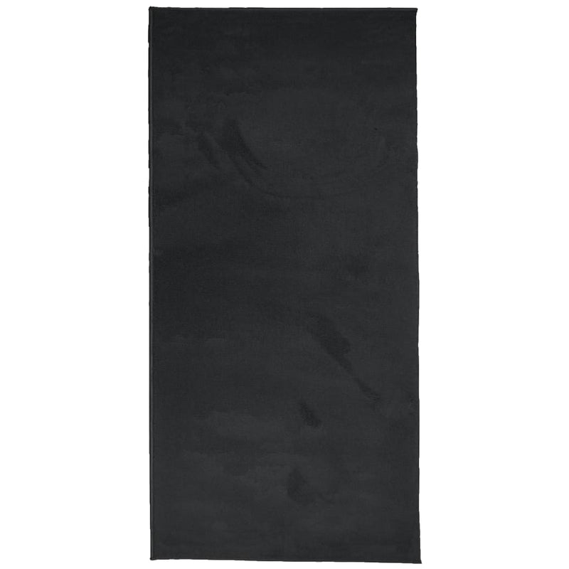 Load image into Gallery viewer, Vidaxl vloerkleed oviedo laagpolig 100x200 cm zwart