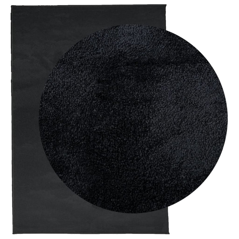 Load image into Gallery viewer, Vidaxl vloerkleed oviedo laagpolig 200x280 cm zwart