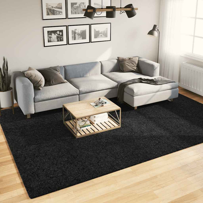 Load image into Gallery viewer, Vidaxl vloerkleed oviedo laagpolig 240x340 cm zwart