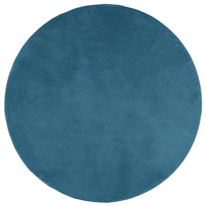 Load image into Gallery viewer, VidaXL Vloerkleed OVIEDO laagpolig Ø 200 cm turquoise