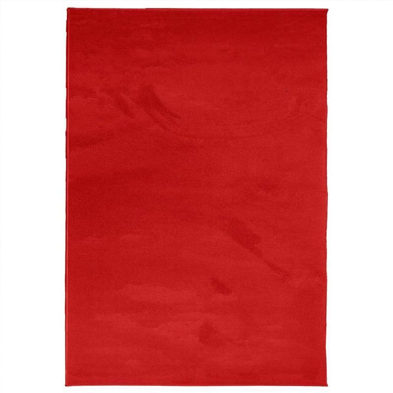 Load image into Gallery viewer, Vidaxl vloerkleed oviedo laagpolig 300x400 cm rood