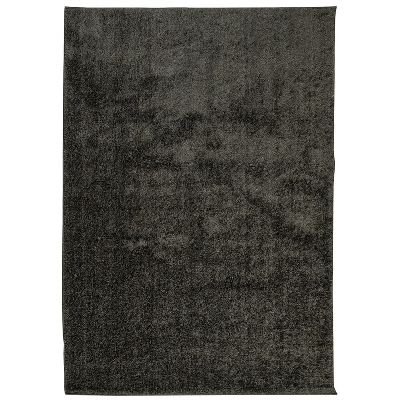ギャラリービューアに画像をロードする, Vidaxl vloerkleed istan hoogpolig glanzend 160x230 cm antracietkleurig