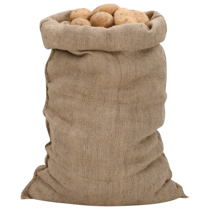 Load image into Gallery viewer, Vidaxl jutezakken 5 stuks 340 g m² 60x105 cm 100% jute