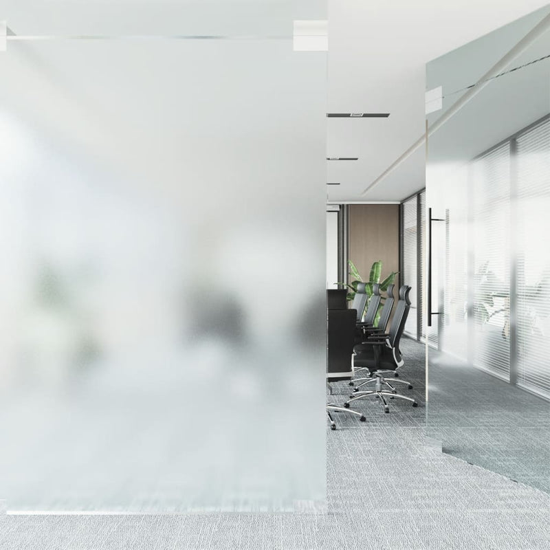 Load image into Gallery viewer, Vidaxl raamfolie statisch mat grijs 60 x 500 cm pvc