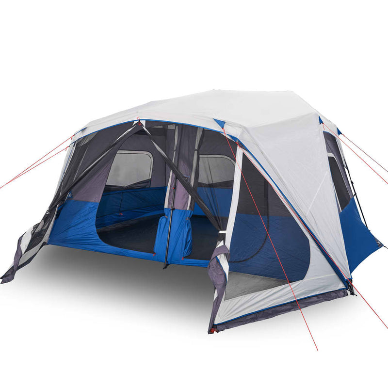 Load image into Gallery viewer, Vidaxl tent met led 10-persoons snelontgrendeling lichtblauw