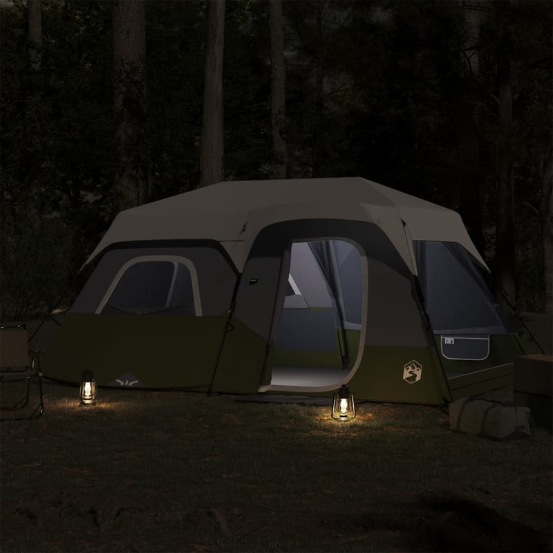 Load image into Gallery viewer, Vidaxl tent 9-persoons waterdicht met led lichtblauw