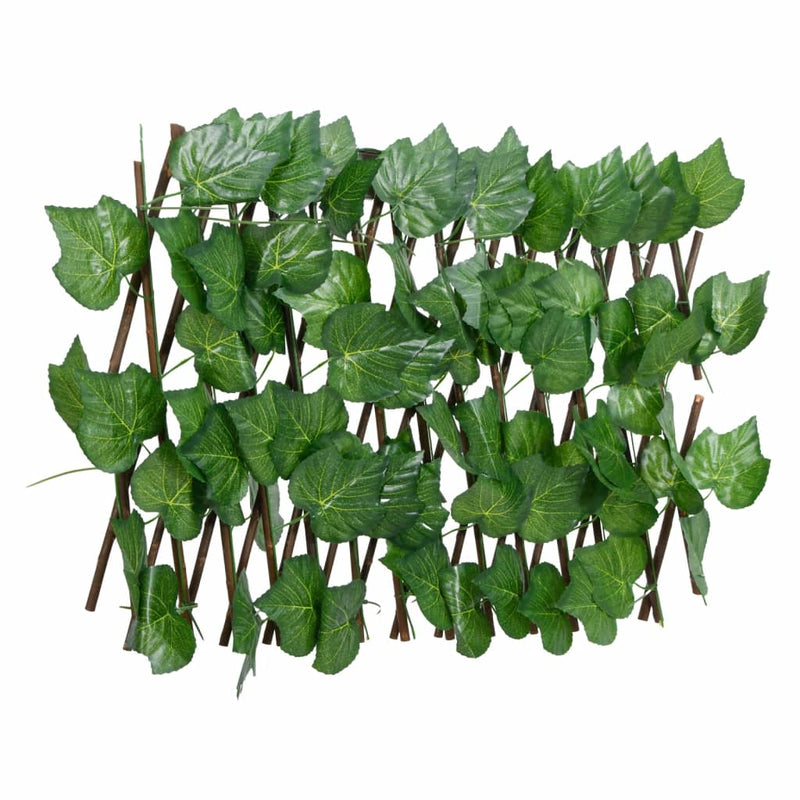 Load image into Gallery viewer, Vidaxl kunstplant druivenblad latwerk 5 st uittrekbaar 180x20 cm groen