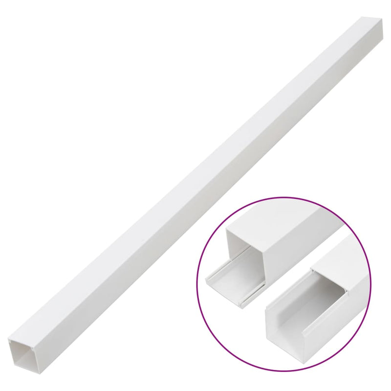 Load image into Gallery viewer, Vidaxl kabelgoot 100x60 mm 10 m pvc