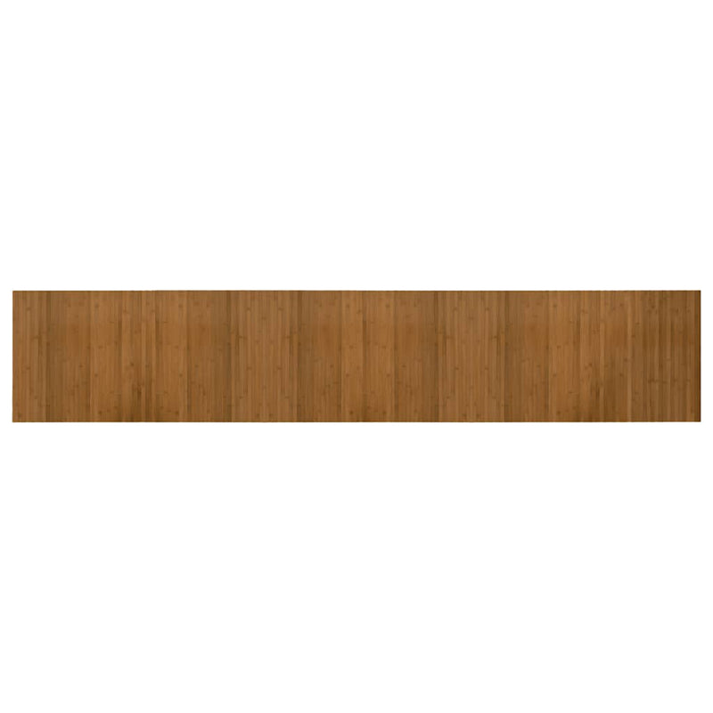 Load image into Gallery viewer, Vidaxl vloerkleed rechthoekig 60x300 cm bamboe bruin