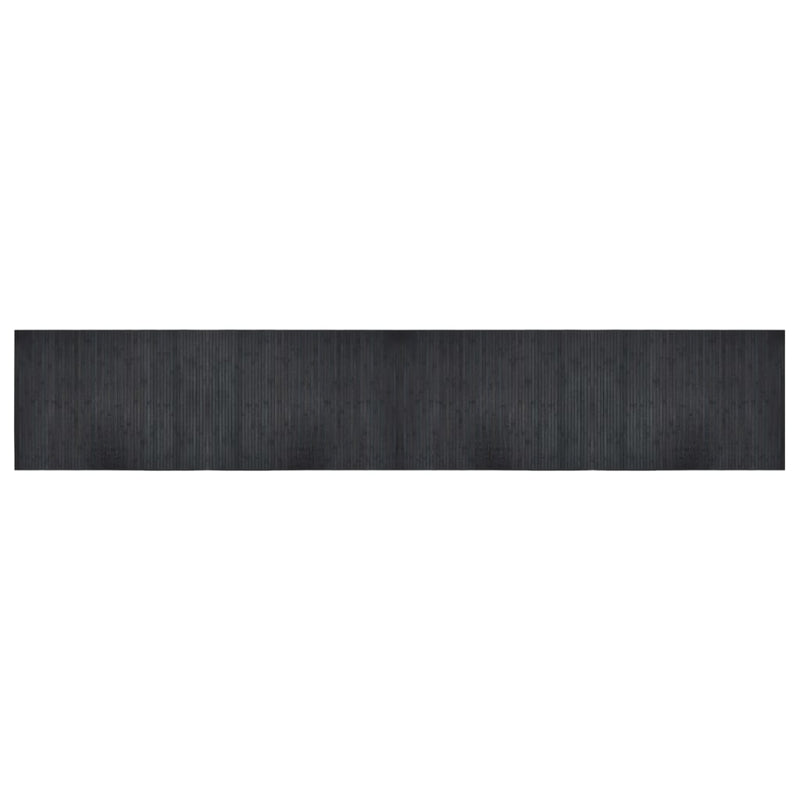 Load image into Gallery viewer, Vidaxl vloerkleed rechthoekig 70x400 cm bamboe grijs
