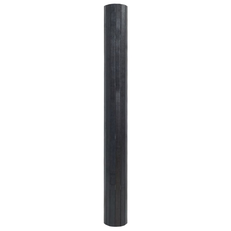 Load image into Gallery viewer, Vidaxl vloerkleed rechthoekig 100x200 cm bamboe grijs