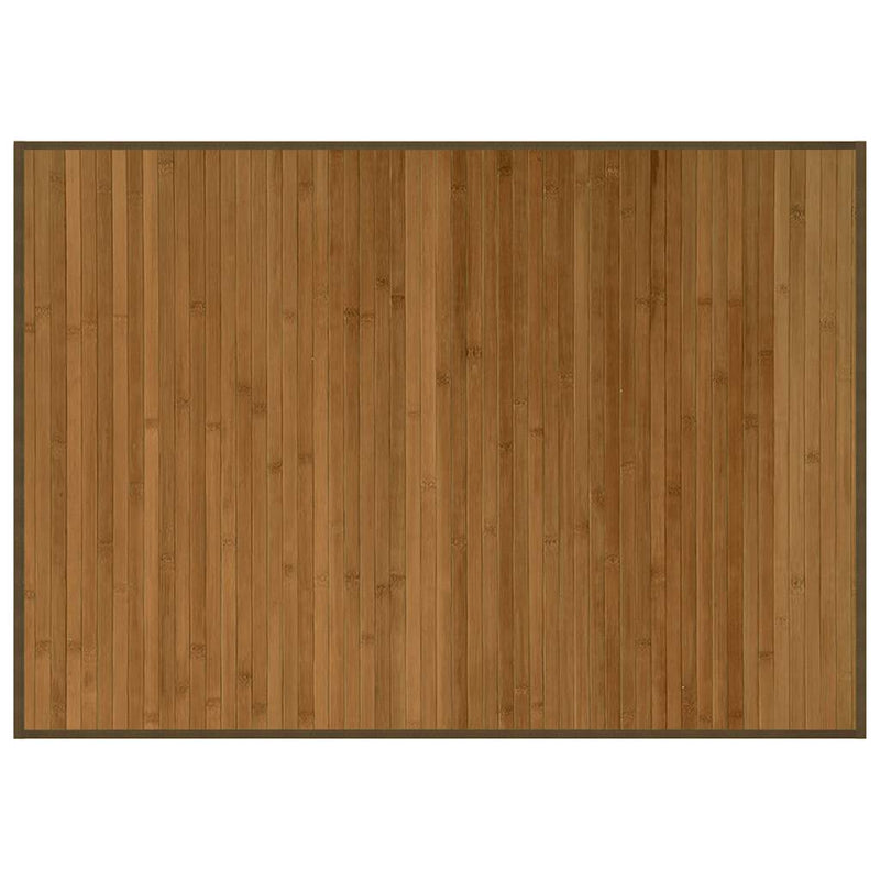 Load image into Gallery viewer, Vidaxl vloerkleed rechthoekig 70x100 cm bamboe bruin