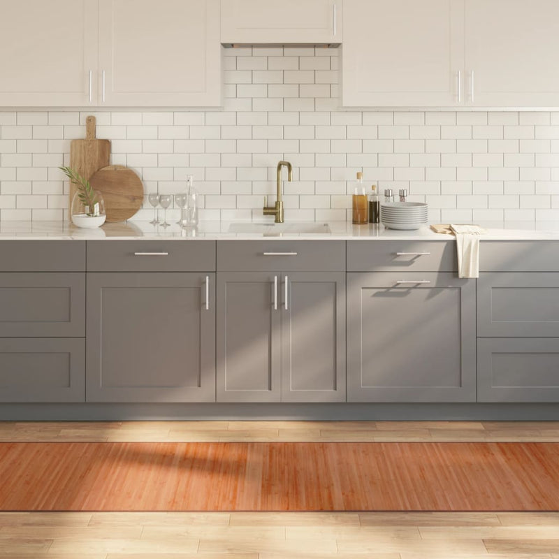 Load image into Gallery viewer, Vidaxl vloerkleed rechthoekig 70x500 cm bamboe bruin