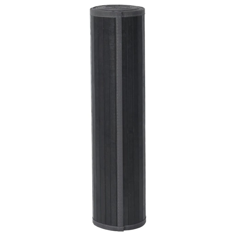 Load image into Gallery viewer, Vidaxl vloerkleed rechthoekig 70x1000 cm bamboe grijs