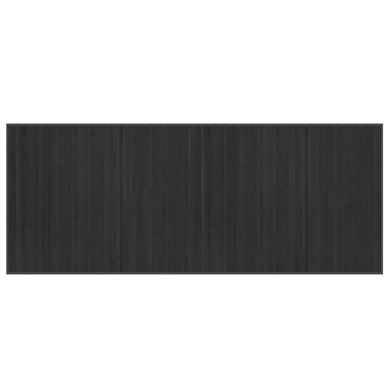 Load image into Gallery viewer, Vidaxl vloerkleed rechthoekig 80x200 cm bamboe grijs