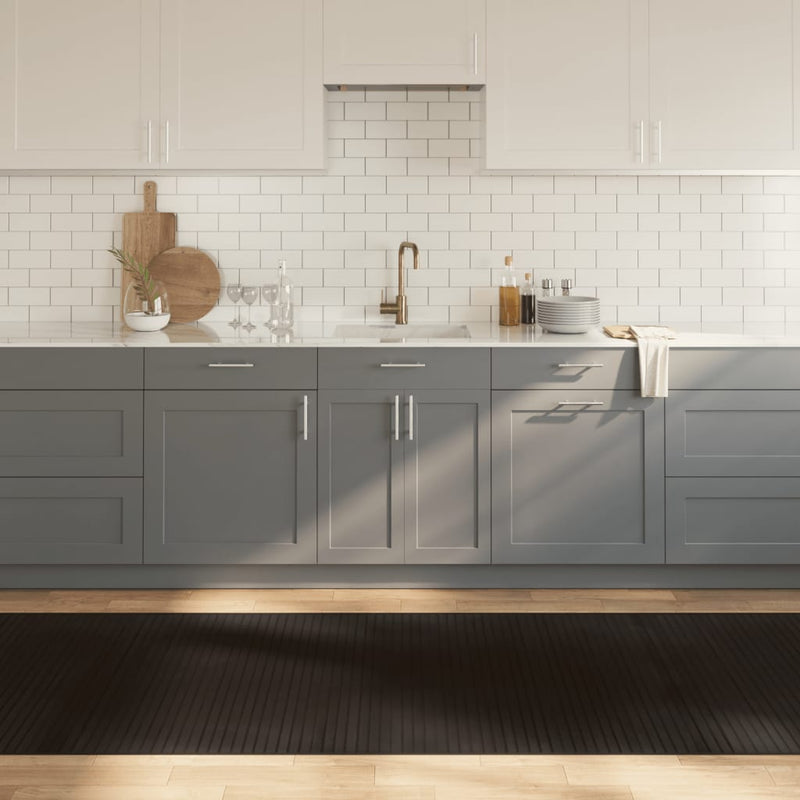 Load image into Gallery viewer, Vidaxl vloerkleed rechthoekig 100x400 cm bamboe donkerbruin