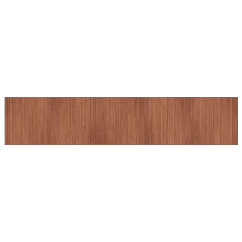 Load image into Gallery viewer, Vidaxl vloerkleed rechthoekig 100x1000 cm bamboe bruin