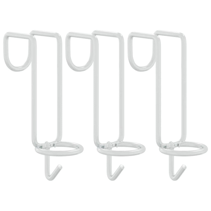 Load image into Gallery viewer, Vidaxl emmerhaak draagbaar gegalvaniseerd staal zilverkleurig