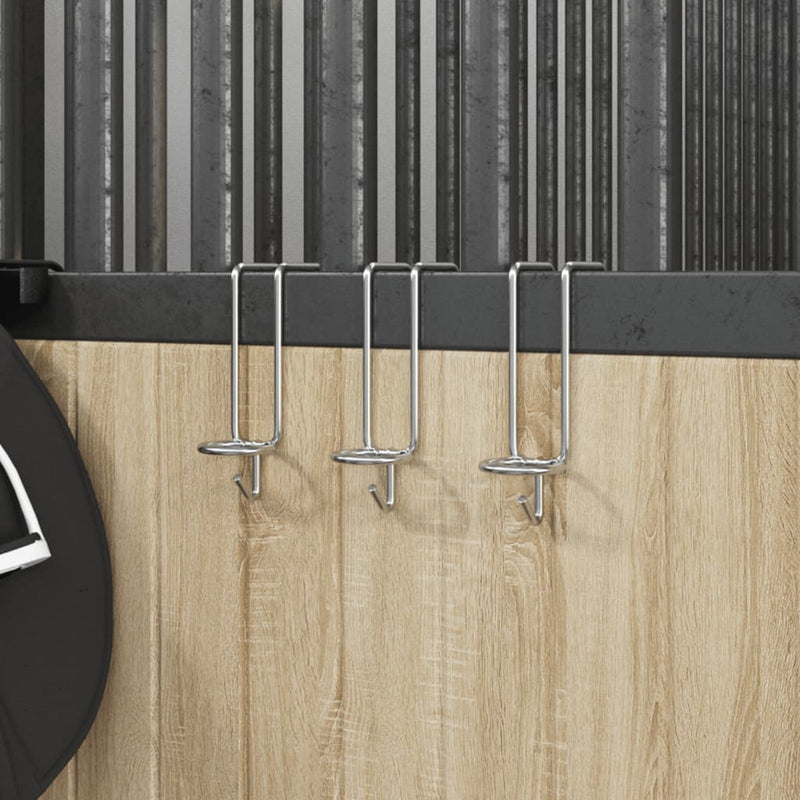 Load image into Gallery viewer, Vidaxl emmerhaak draagbaar gegalvaniseerd staal zilverkleurig