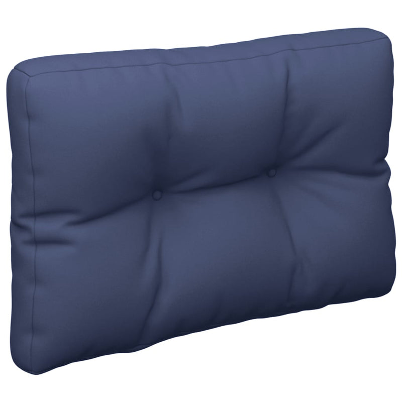 Load image into Gallery viewer, Vidaxl palletkussen 60x40x12 cm stof marineblauw