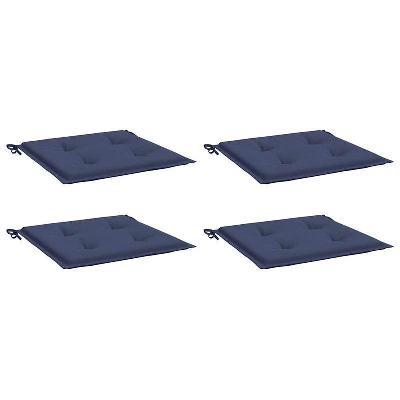 Load image into Gallery viewer, Vidaxl palletkussens 4 st 50x50x4 cm oxford stof marineblauw