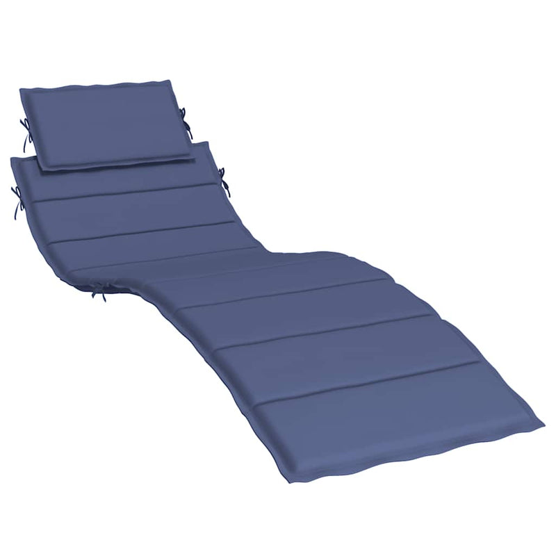 Load image into Gallery viewer, Vidaxl ligbedkussen oxford stof marineblauw