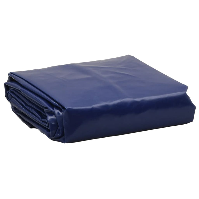Load image into Gallery viewer, Vidaxl dekzeil 650 g m² ø 2,4 m blauw
