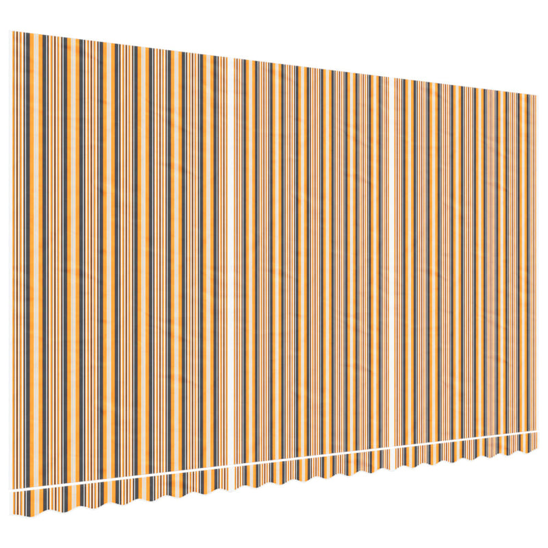 Chargez l'image dans la visionneuse de la galerie, Vidaxl vervangingsdoek voor luifel gestreept 5x3 m meerkleurig