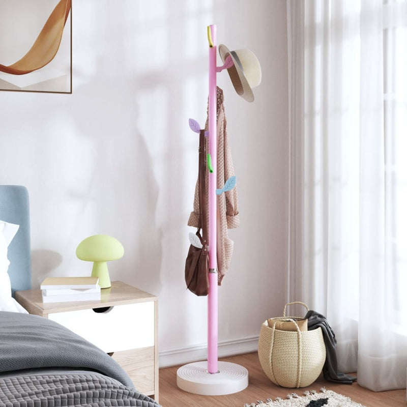 Load image into Gallery viewer, Vidaxl kapstok 172 cm gepoedercoat ijzer roze