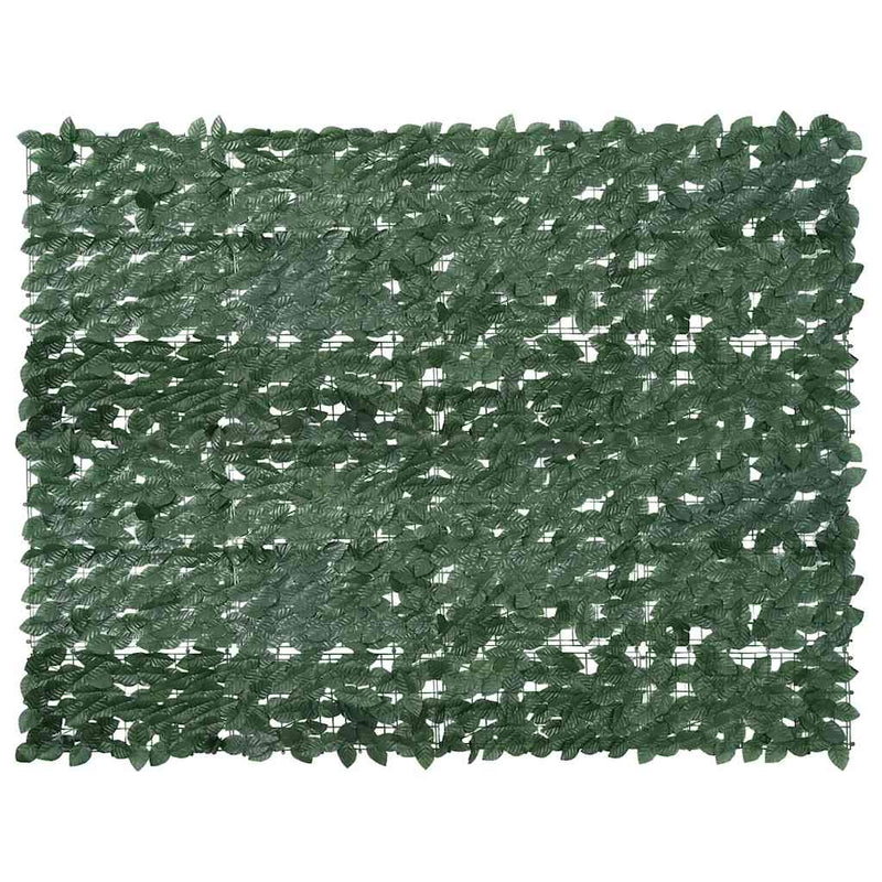 Load image into Gallery viewer, Vidaxl balkonscherm met donkergroene bladeren 200x150 cm
