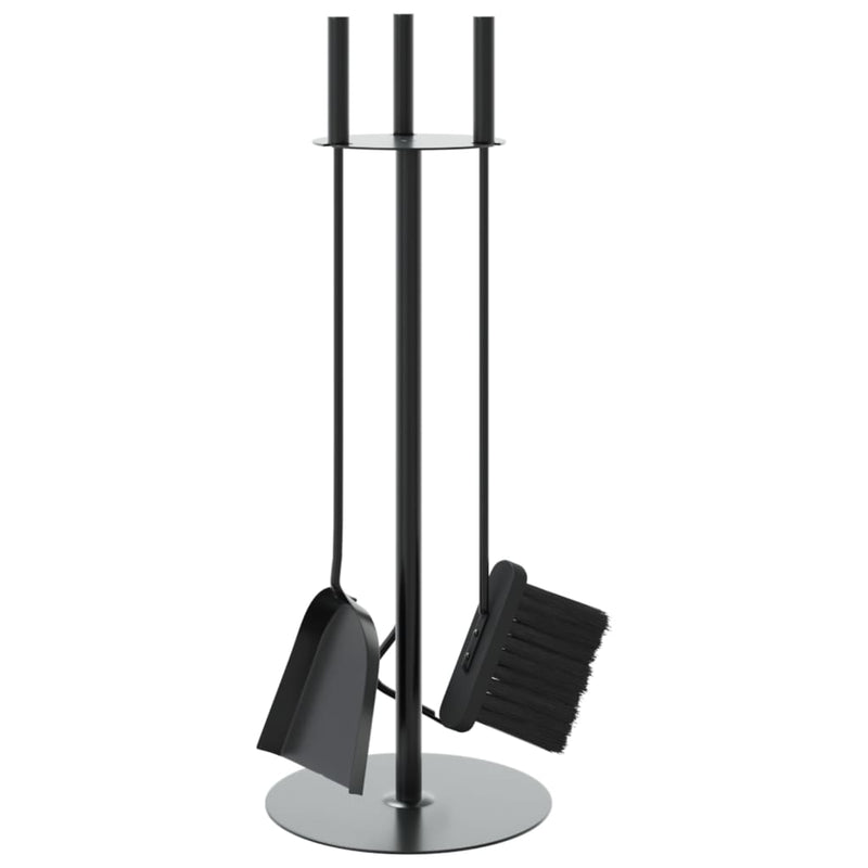 Load image into Gallery viewer, Vidaxl 4-delige openhaardgereedschapset 22x59 cm staal