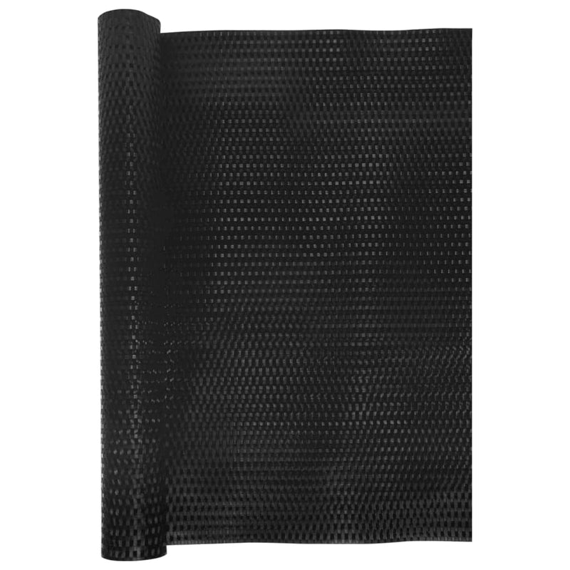 Load image into Gallery viewer, Vidaxl balkonscherm 500x100 cm poly rattan zwart