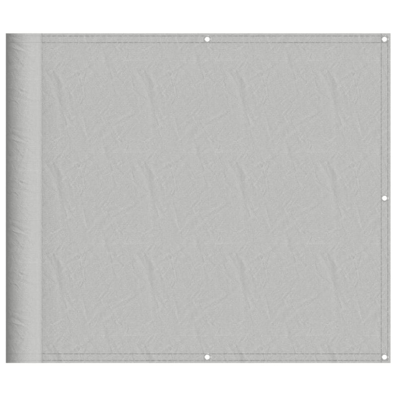 Load image into Gallery viewer, Vidaxl balkonscherm 90x400 cm 100% oxford polyester lichtgrijs