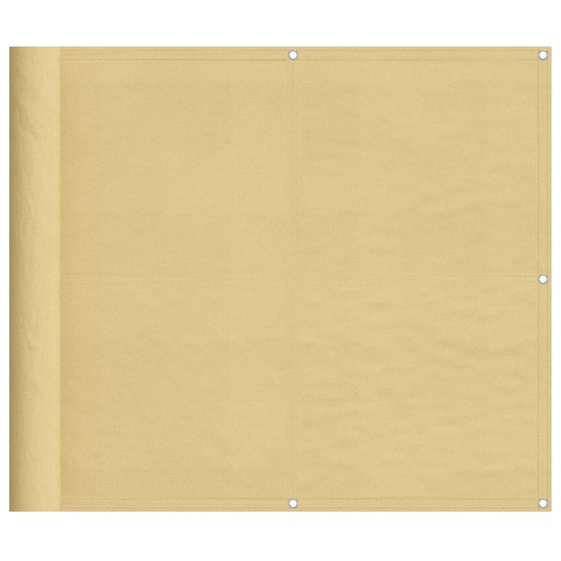 Load image into Gallery viewer, Vidaxl balkonscherm 90x400 cm 100% oxford polyester zandkleurig