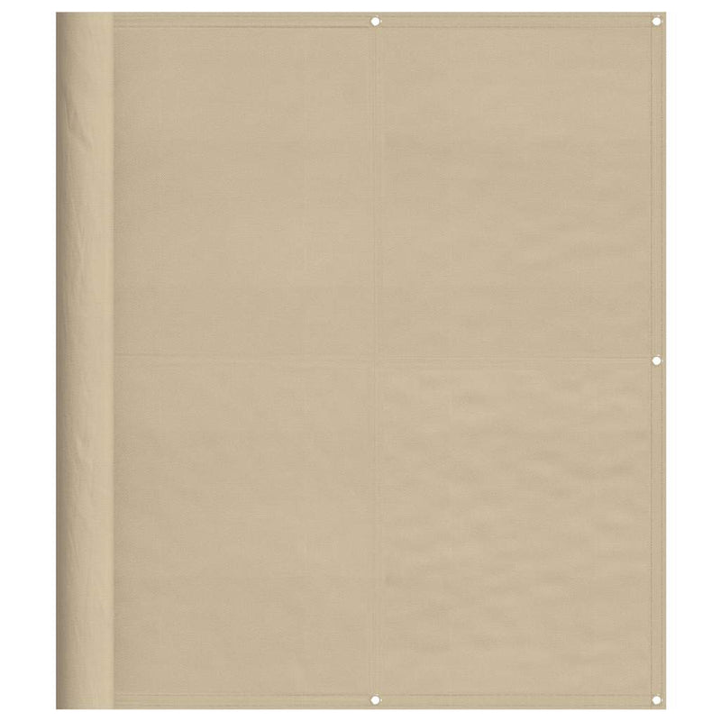 ギャラリービューアに画像をロードする, Vidaxl balkonscherm 120x700 cm 100% oxford polyester beige