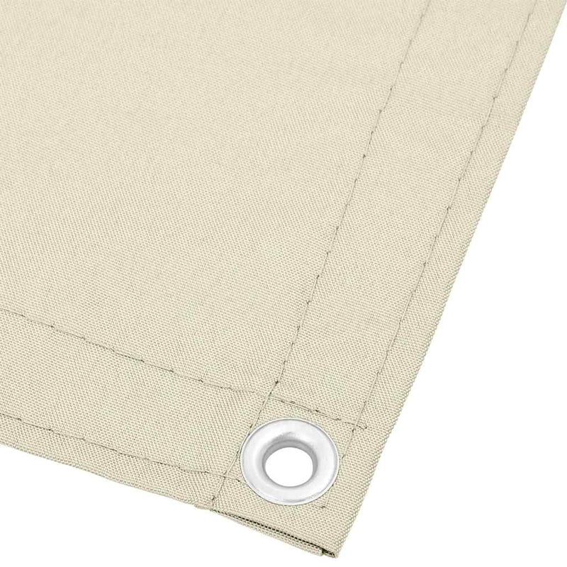 ギャラリービューアに画像をロードする, Vidaxl balkonscherm 75x700 cm 100% oxford polyester crèmekleurig