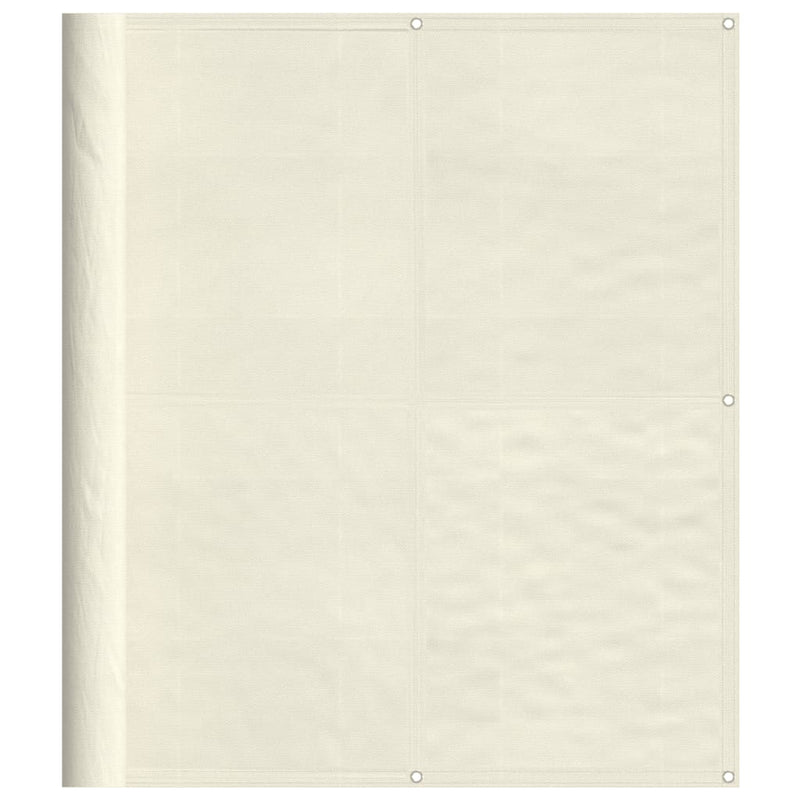 Load image into Gallery viewer, Vidaxl balkonscherm 120x700 cm 100% oxford polyester crèmekleurig