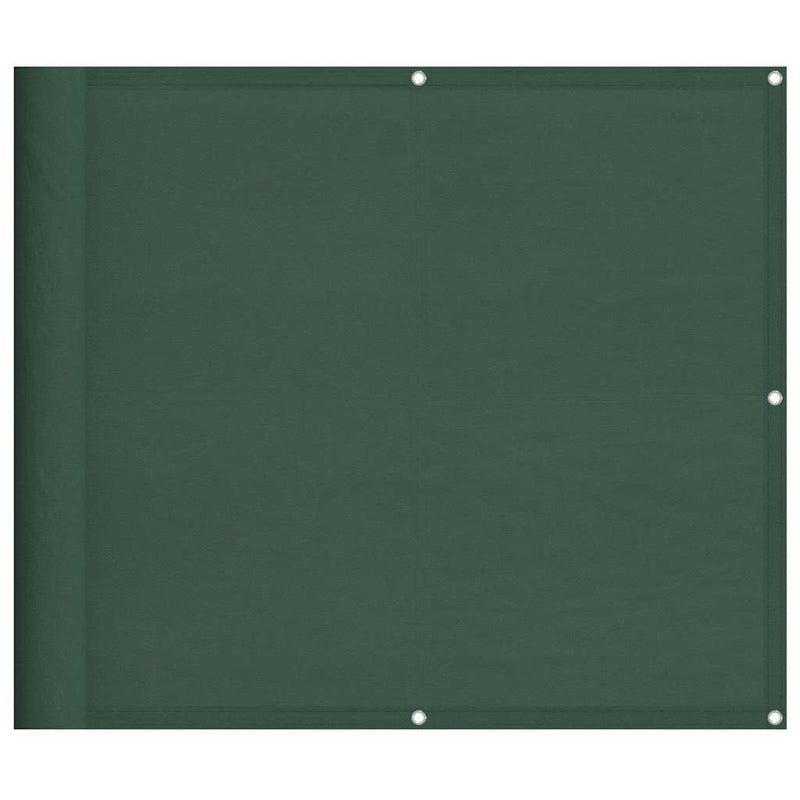 Afbeelding laden in galerijviewer, Vidaxl balkonscherm 90x800 cm 100% oxford polyester donkergroen