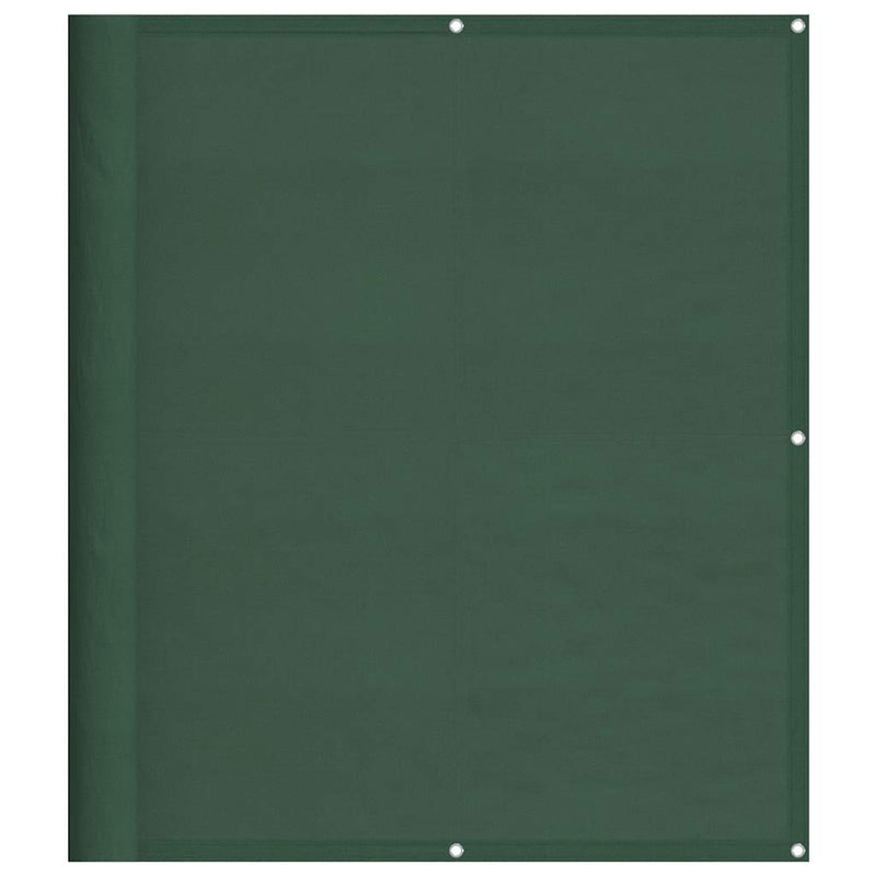 ギャラリービューアに画像をロードする, Vidaxl balkonscherm 120x800 cm 100% oxford polyester donkergroen