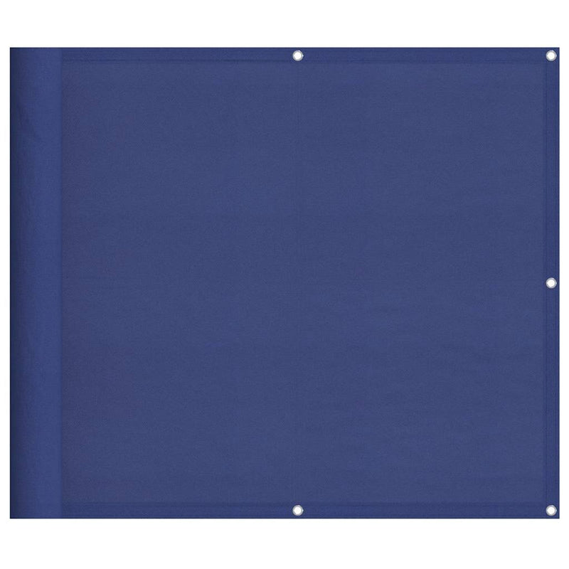 Laden Sie das Bild in Galerie -Viewer, Vidaxl balkonscherm 90x800 cm 100% oxford polyester blauw